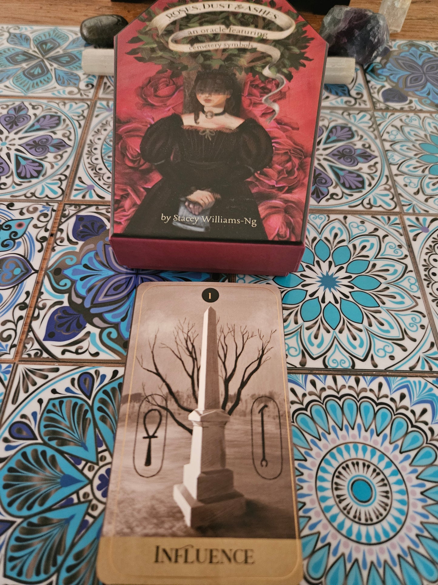 Roses Dust & Ashes Oracle Tarot Rare